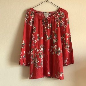 St. John’s Bay | long-sleeve blouse